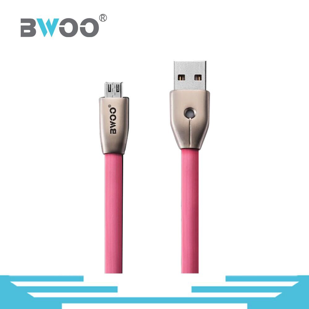 Portable High Speed Micro USB Lightning Type C TPE Data Cable Charger