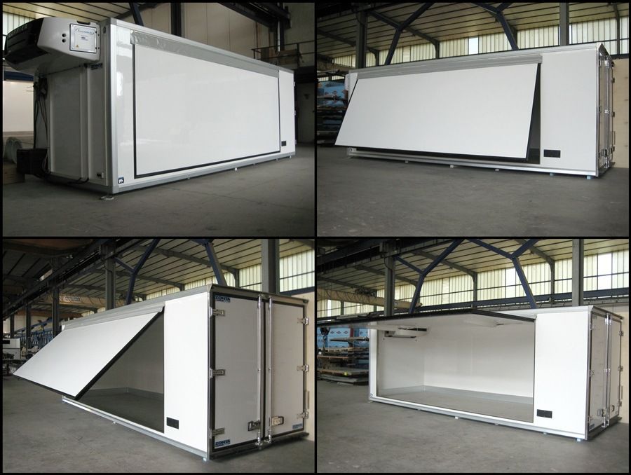 FRP container for refregirator or dry freight truck