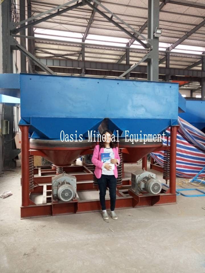 Mineral processing equipment jigging Machine separator/Coal Washing Machine for hot sale