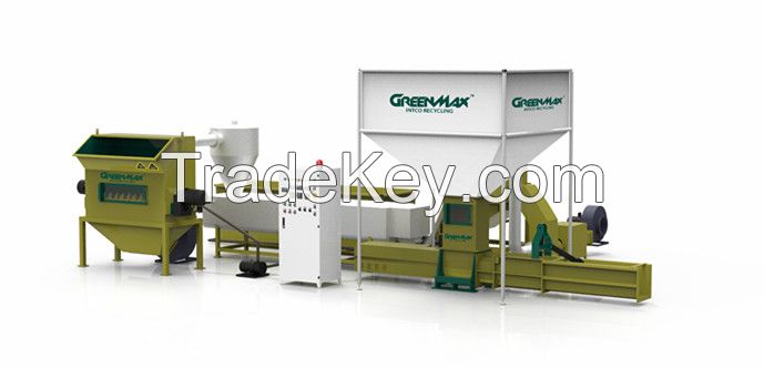 GREENMAX APOLO SWD SYSTEM Contaminated Polystyrene Foam Compactor