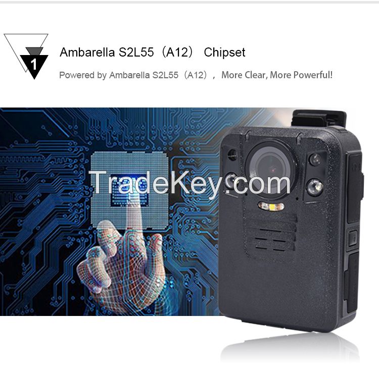 CKSIN 4G body worn video camera with WiFi & GPS for CCTV security law enforcement