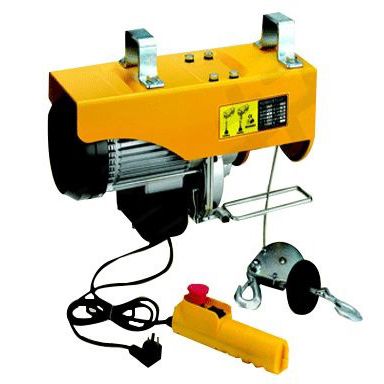 PA type 220V 100 kg - 1000 kg Mini electric hoist with traveling trolley micro lift crane