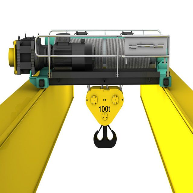 5 ton-50 ton Double Girder Overhead Crane traveling busbar price in bridge crane