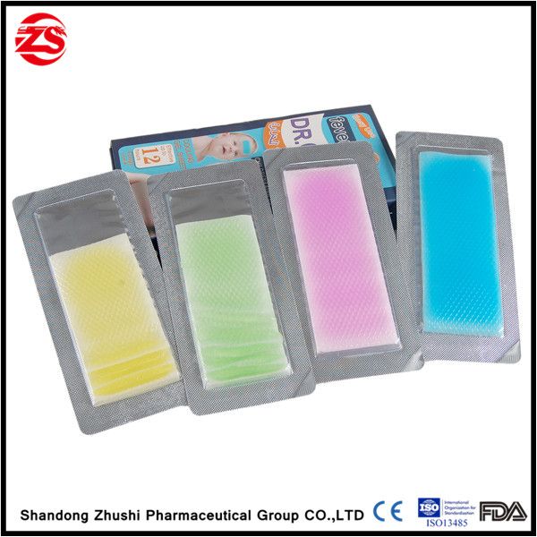 Effective Gel Fever Ice Cooling Patch for Adults and Children