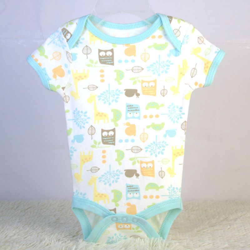 baby bodysuit bib and pants 3 piece set China OEM baby garment factory