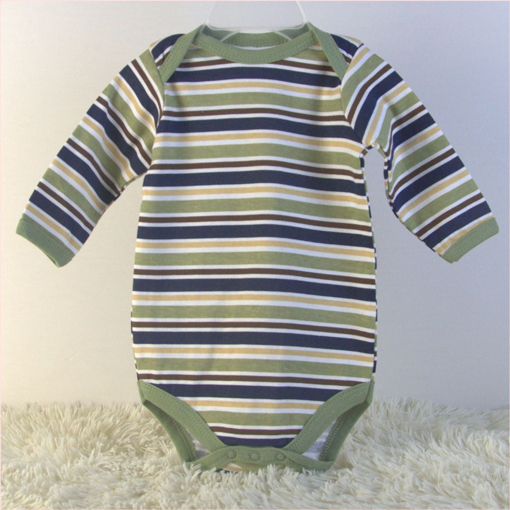 newborn baby 5 pack long sleeve bodysuits China baby garments OEM factory