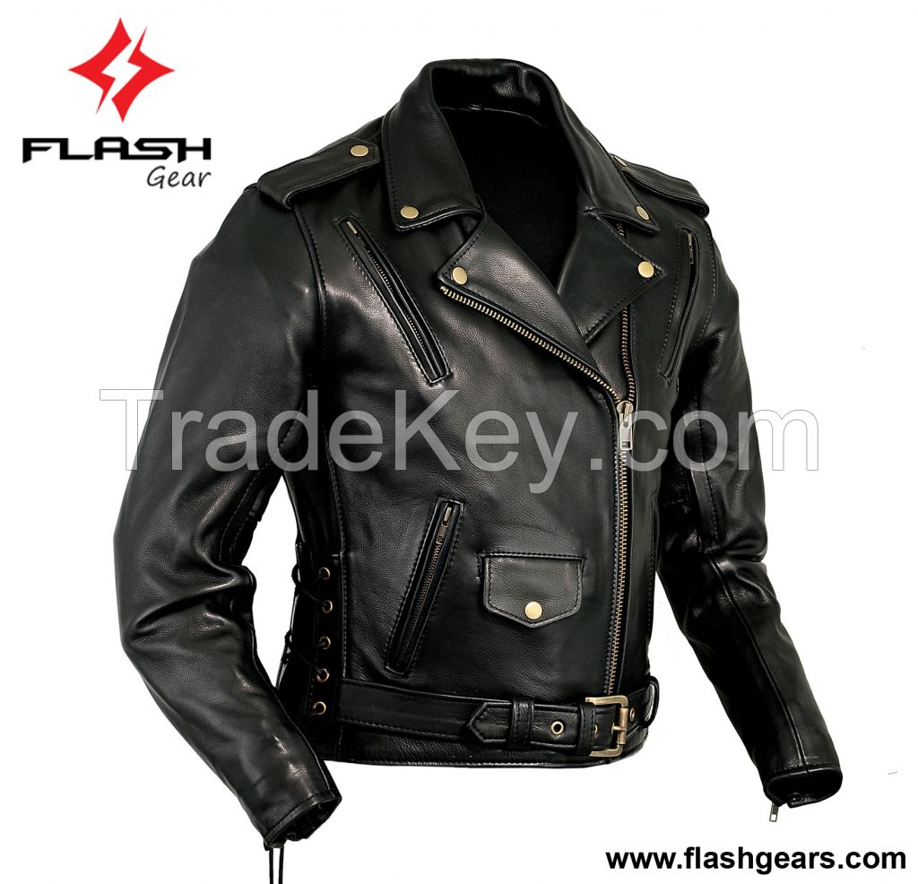 Men Leather Brando Jacket