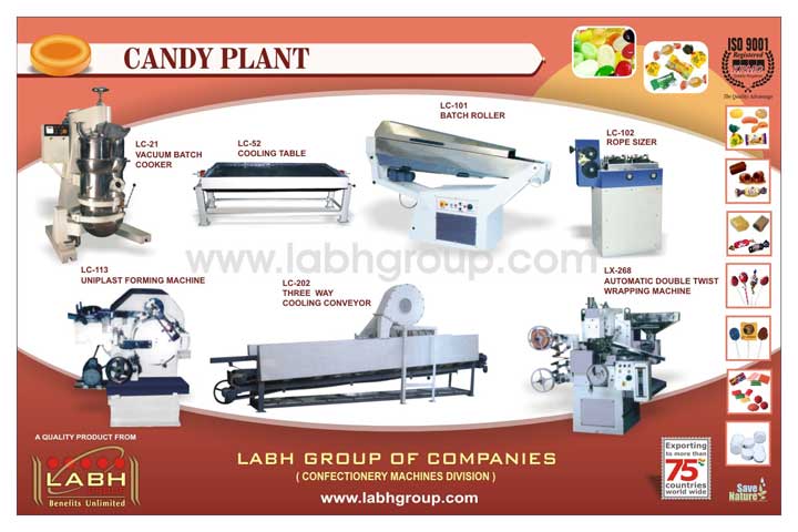 candy manufacturing plant