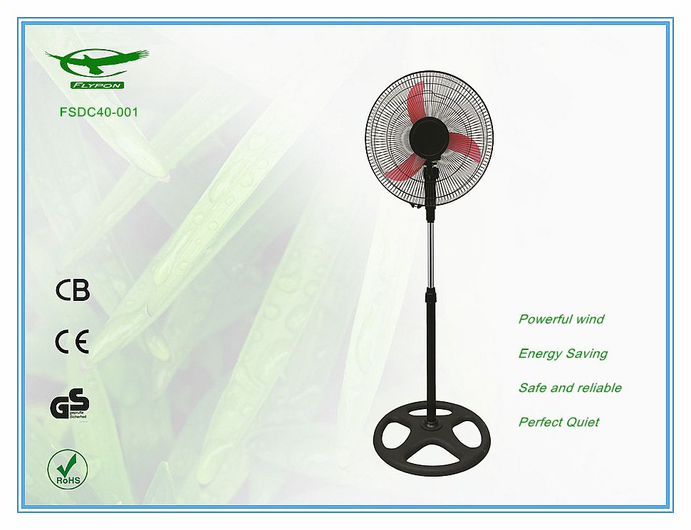 16 Inch DC Stand Fan 3 Blade Powerful and Strong Wind for Home/Office Appliance Fsdc40-001