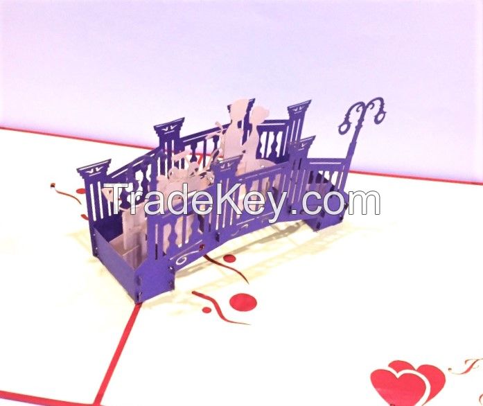 Wedding gate-3d-pop up card- greetingcard.vn-ninrio.com-greeting card-wedding card-birthdaycard-congratulationscard-thanksgivingcard