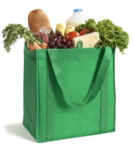 Reusable Non Woven Shopper Grocery Tote Shopping Bag