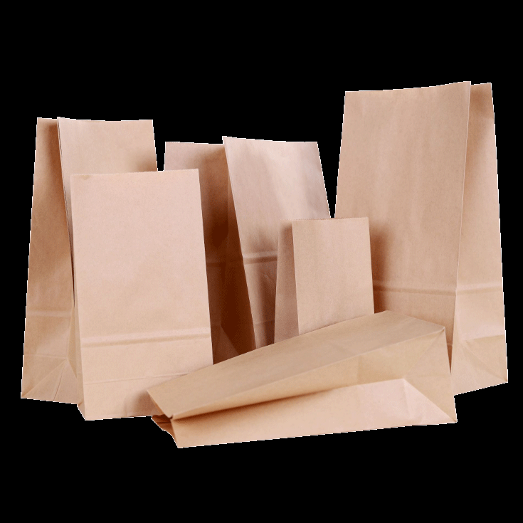Customized Brown Kraft Paper Bag