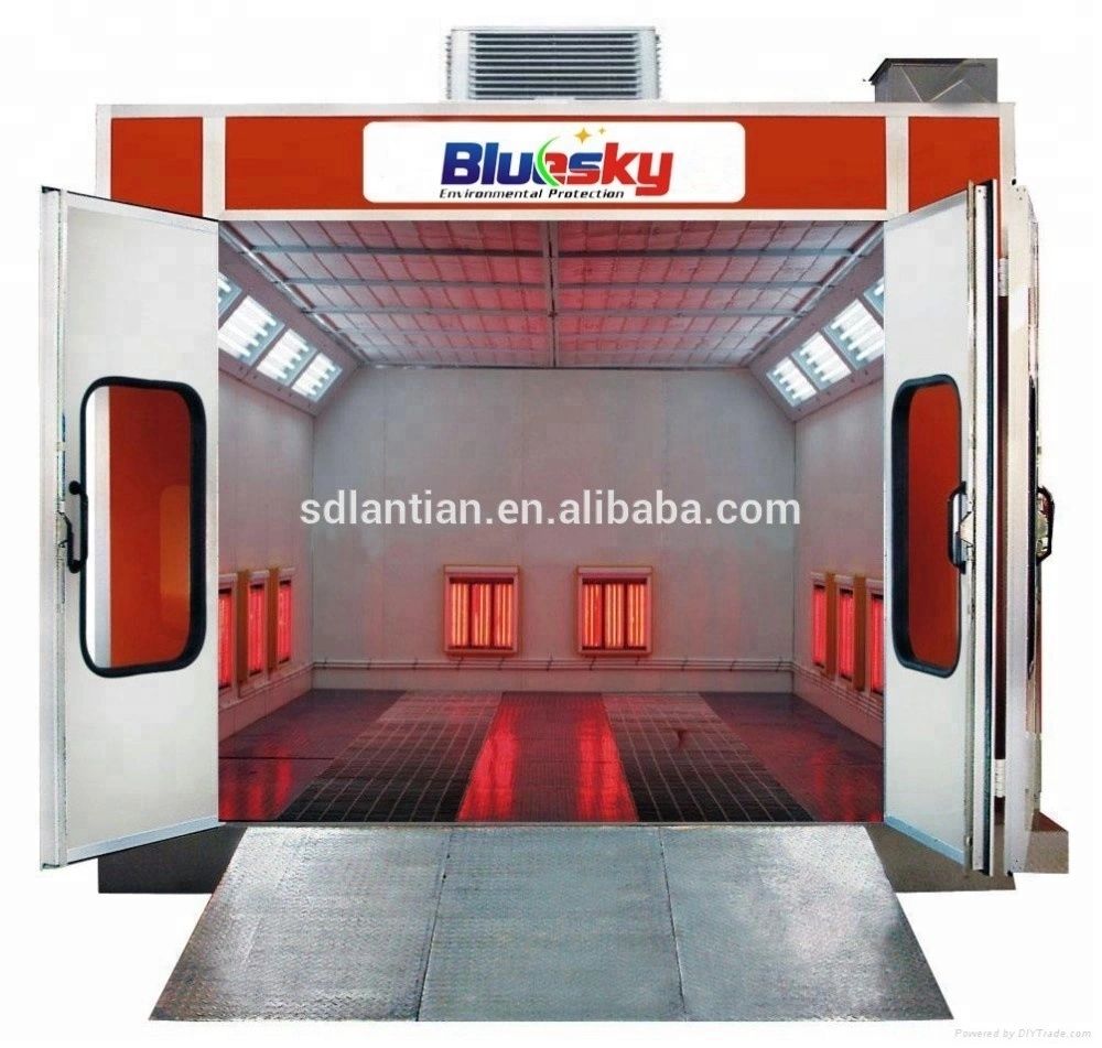 Hot sale CE approved automotive paint spray booth/microwave for car/spray booth