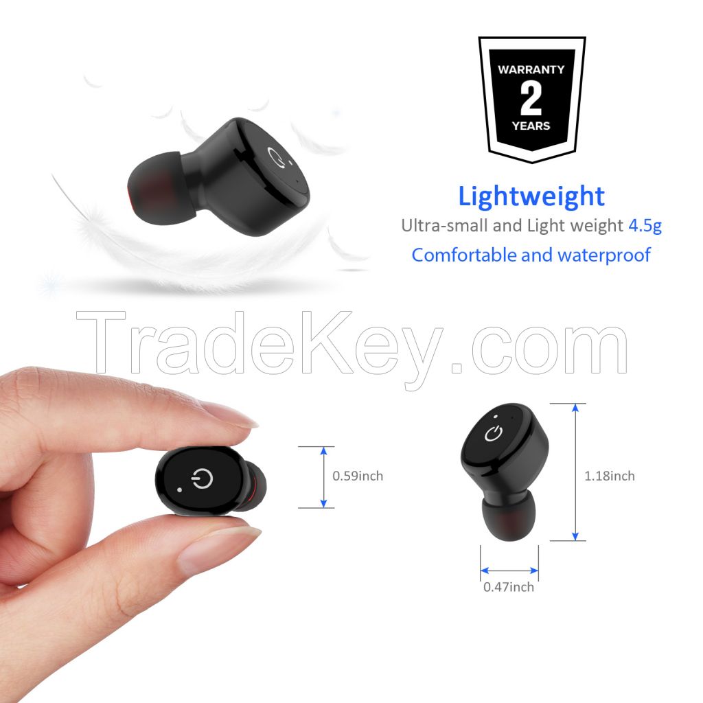 waterproof wireless single Bluetooth earbud