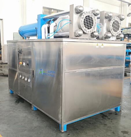 Double-Head Granular Low Loss Dry Ice Pelletizer Machine For Chemical Industry