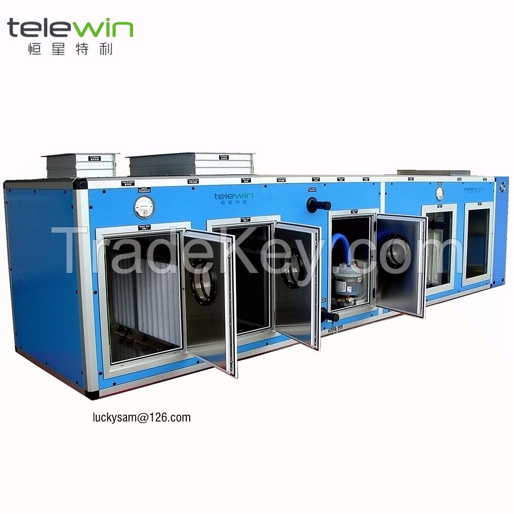 Large Clean Air PM2.5 and VOC Treatment AHU for Open Office or Factory Production Space Application