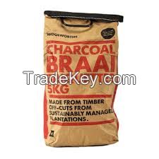 hardwood charcoal and briquettes 