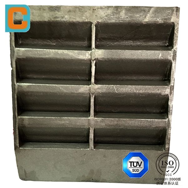 Heat resistant casting tray