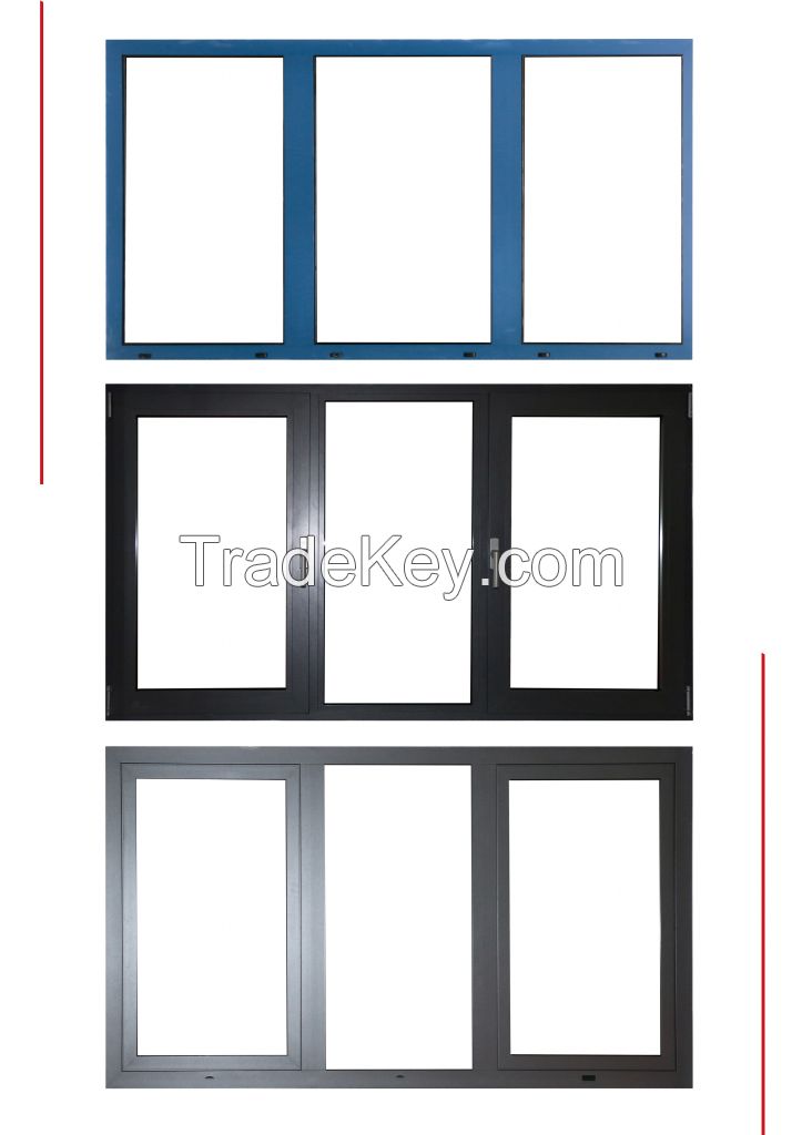 Big glass big space sliding door interior doors