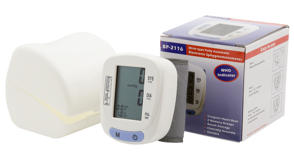 CE,ISO,FDA provide Digital Wrist Blood Pressure Monitor 