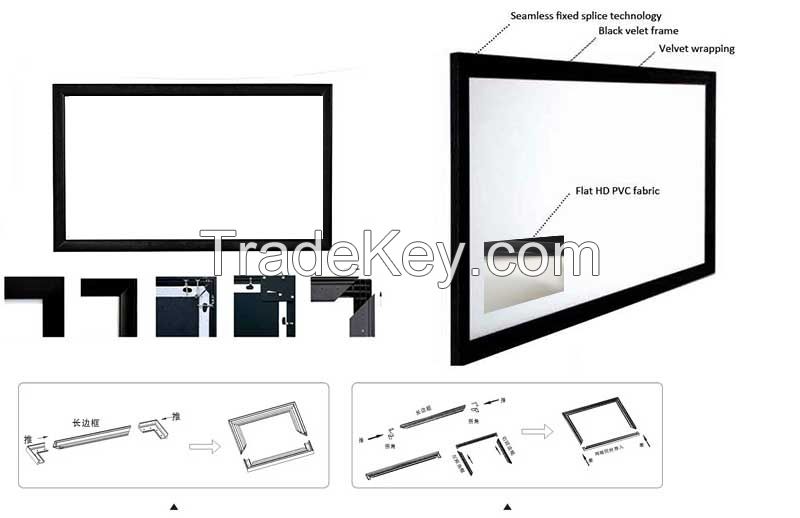 XRSCREEN Fixed frame projector screen