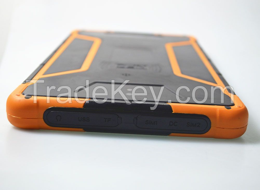 Highton Factory Cheapest 8 inch android 4G IP67 rugged tablet with NFC 2D Barcode Fingerprint