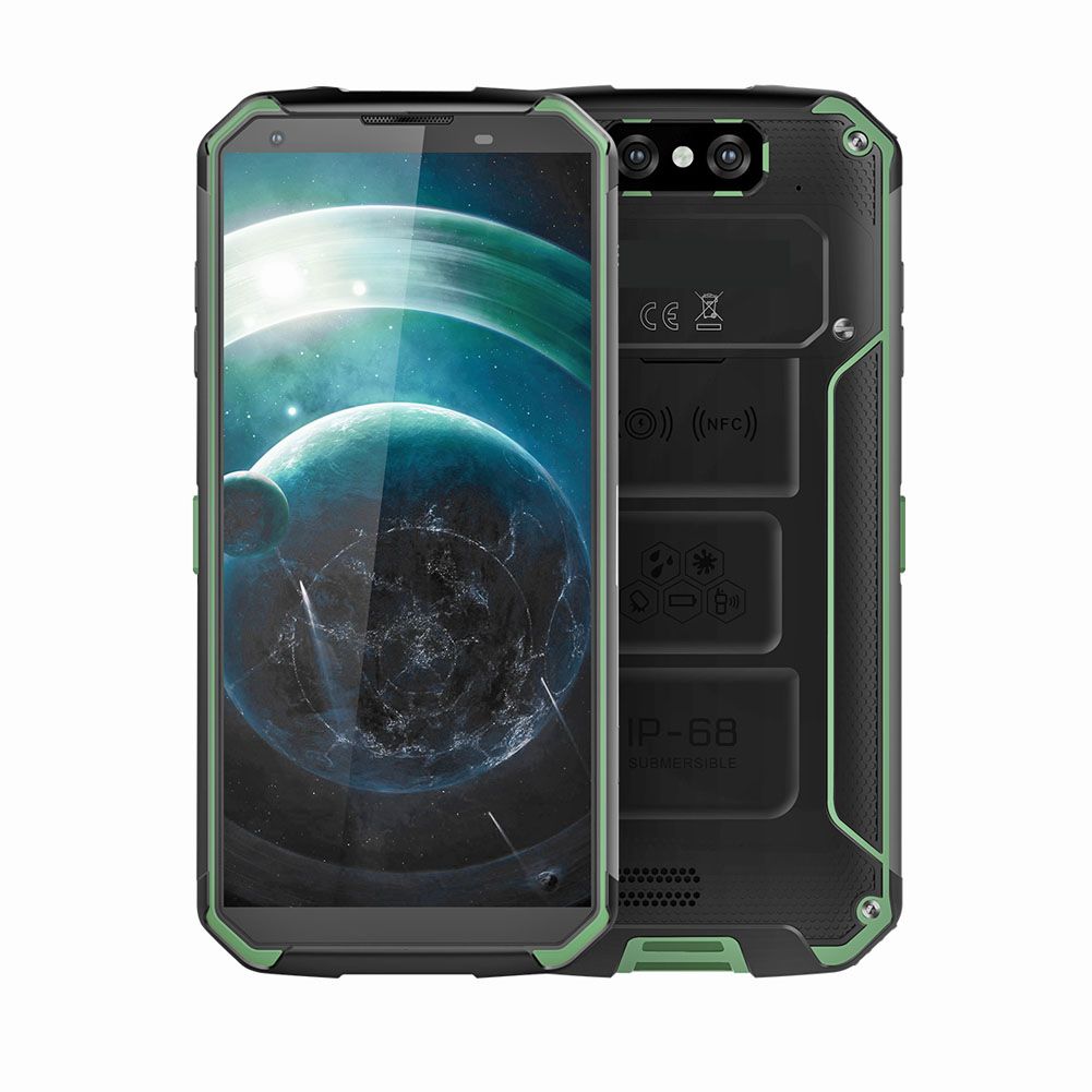 Cheapest Factory IP68 5.7 inch Android8.1 rugged phone with MTK6763T 9000mAh NFC Fingerprint FHD2160*1080 .waterproof phone.rugged smartphone 