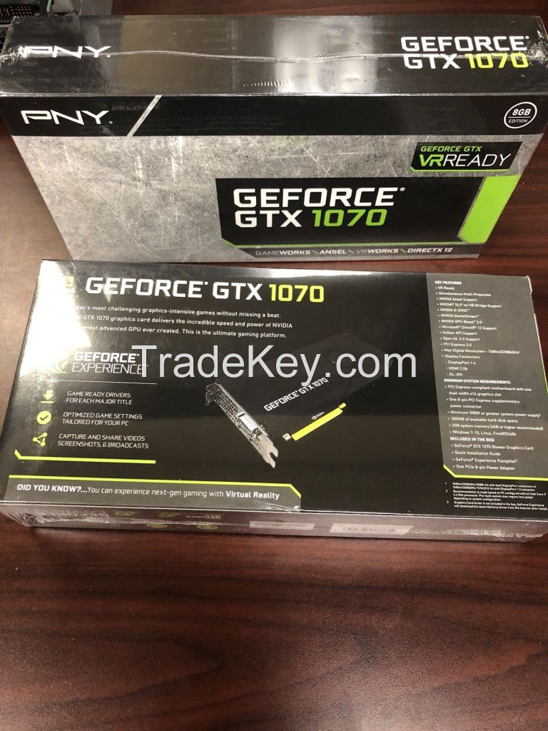 PNY GEFORCE GTX 1070 GRAPHICS CARD - GF GTX 1070 - 8 GB