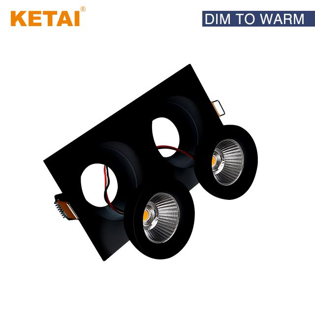 8W DIM TO WARM Magnetic Rotatable LED Recessed Downlight