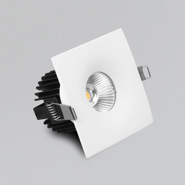 10w Ip44  Energy Saving Led Square Recessed Downlight