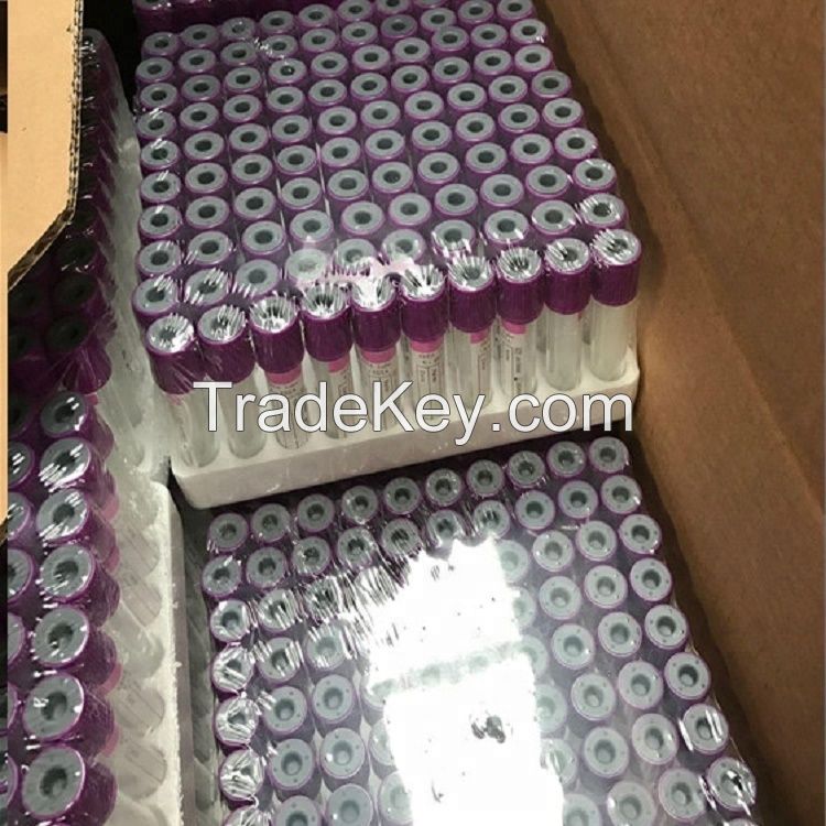 disposable pp 2.5ML sterile vacutainer 13*55mm EDTA K3 non vacuum blood collection tube