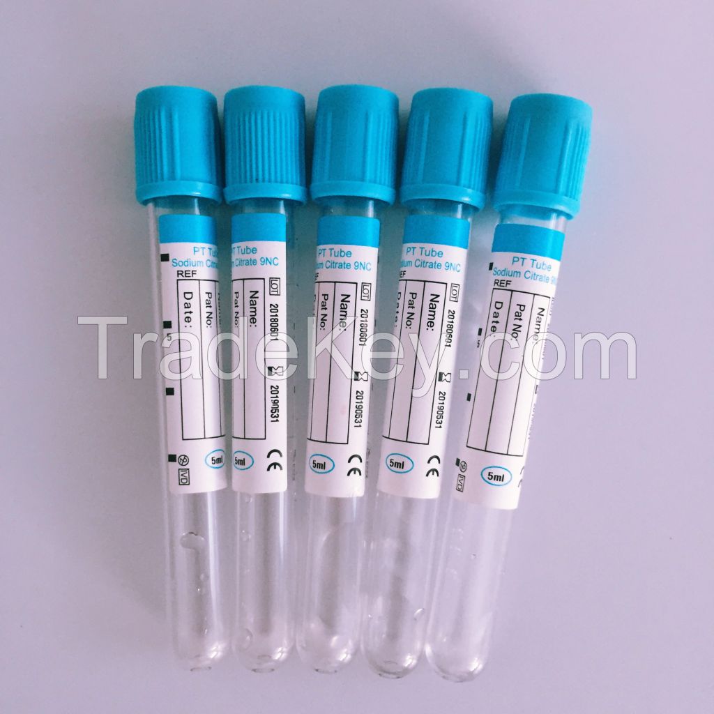 Medical Disposable K2 K3 EDTA Tube Lavender Vacuum Blood Collection Tube