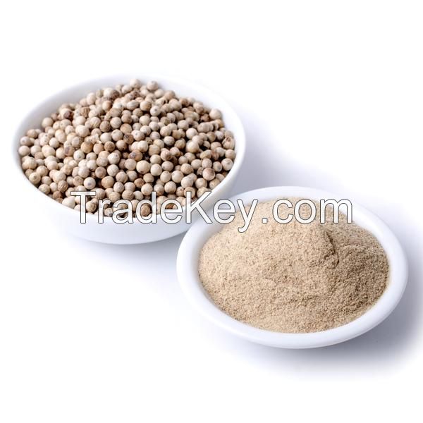 Black Pepper And White Pepper Powder High Quality Bulk White Pepper Ground 