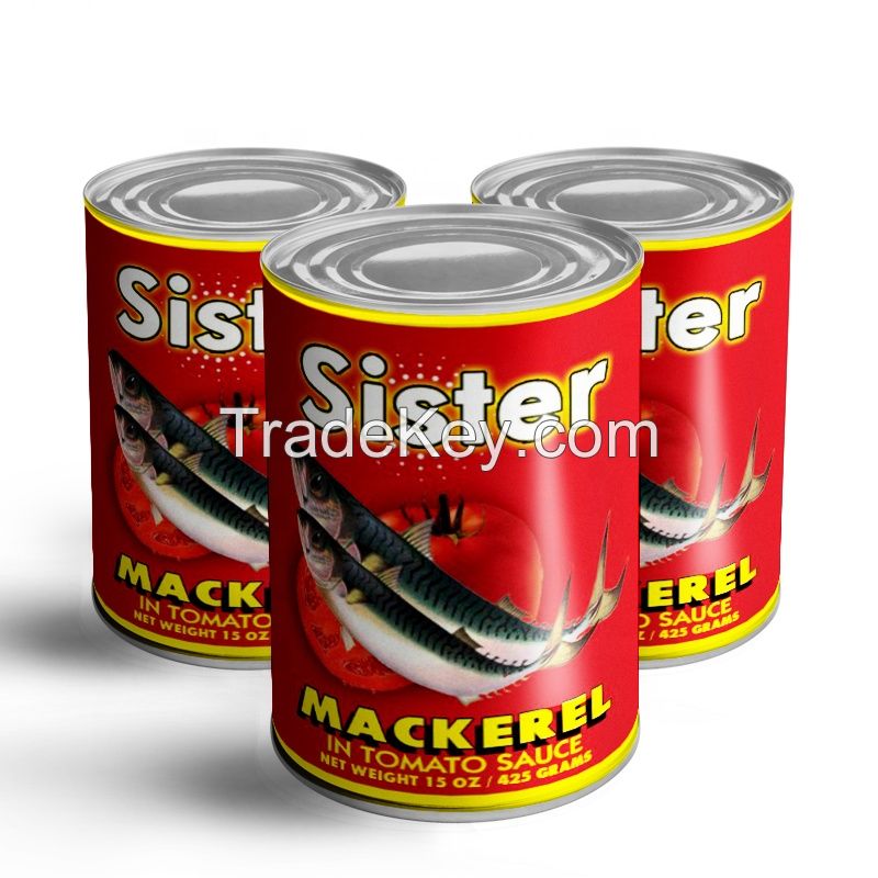 Canned food Canned Fish Canned Sardine/ Tuna/ Mackerel in tomato sauce