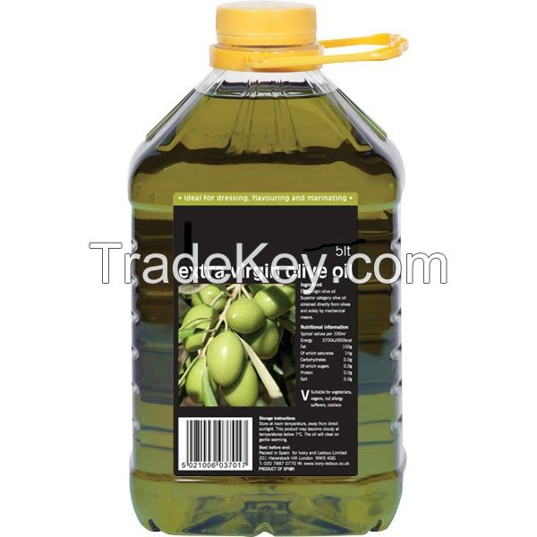 High Quality Extra Virgin Olive Oil In PET bottles. 