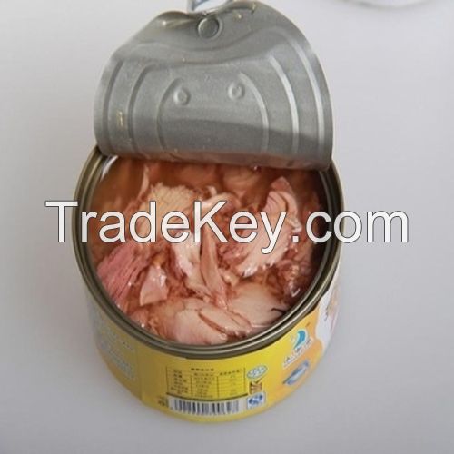 Tuna fish canned in vegetable oil 