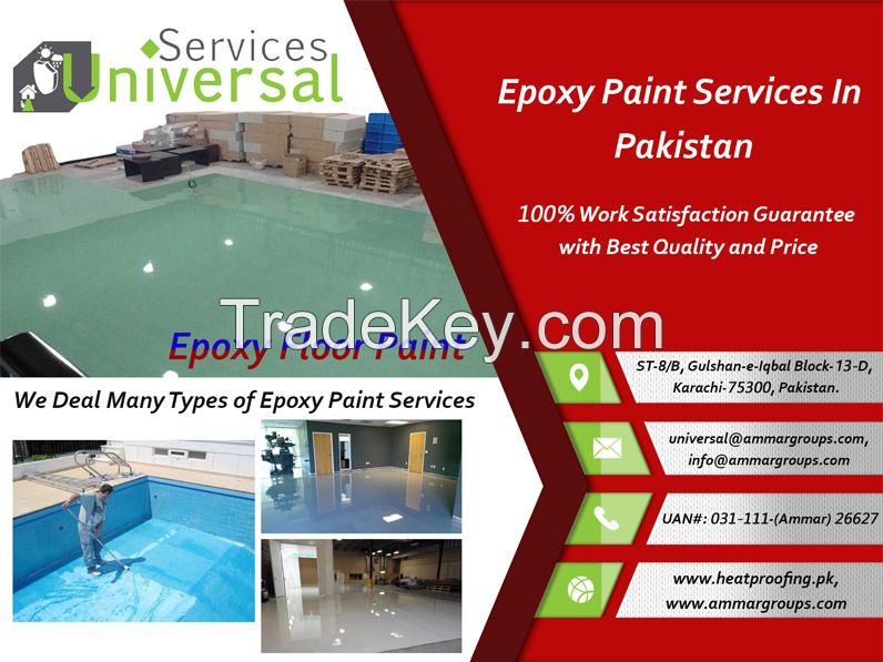 Epoxy Paint Coating Services in karachi, Pakistan