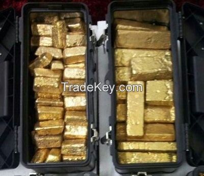 Raw Gold Bars And Nuggets For Sale