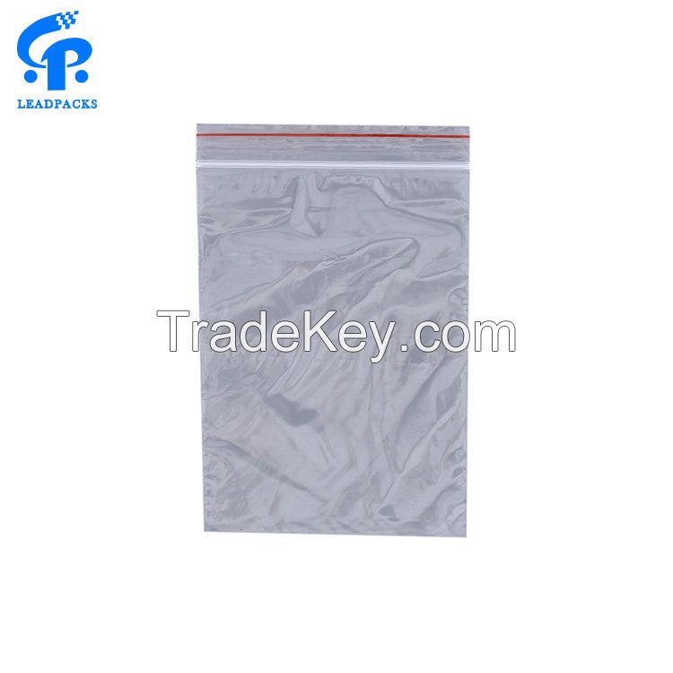 Wholesale Transparent Zip Lock Plastic Zipper Bag