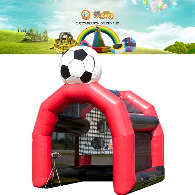 Newest inflatable speed football /soccer shooting game for sale