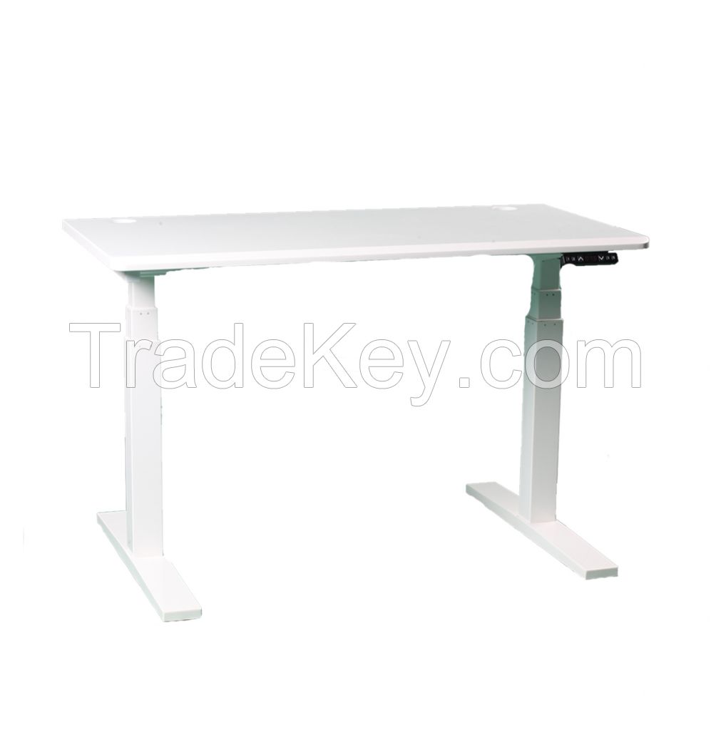 High end office sit stand table