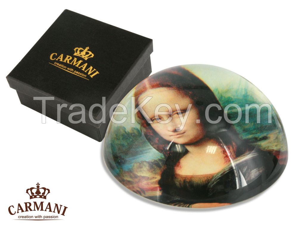 Book Holder In Shape Of Sphere-- L. Da Vinci- Mona Lisa