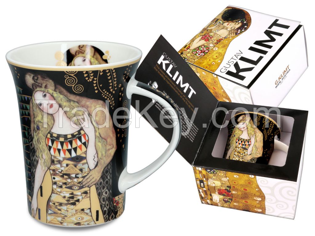 Mug- Gustav Klimt, Adam And Eva