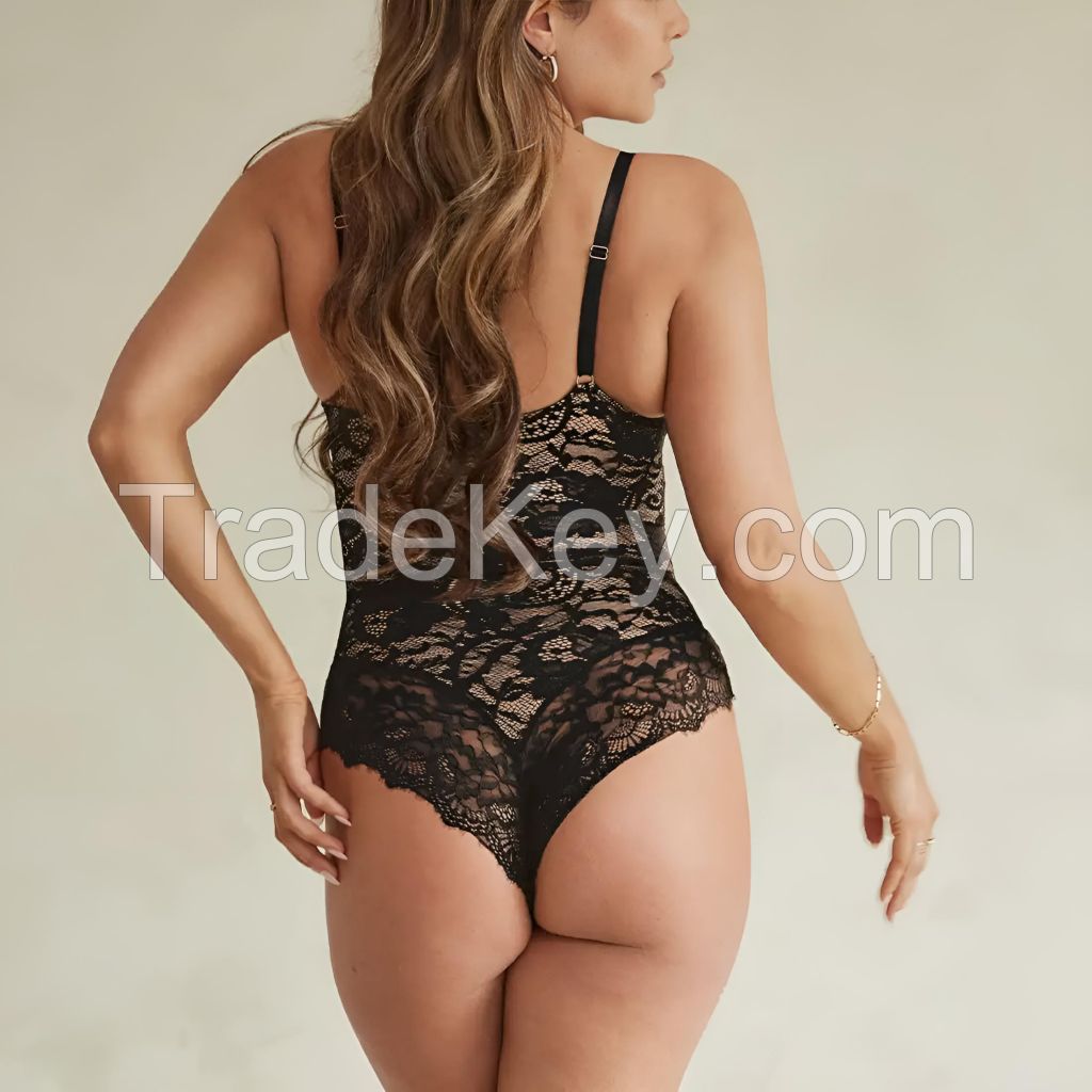 Shaping Lace Shapewear Bodysuit - Factory Outlet - In Stock
