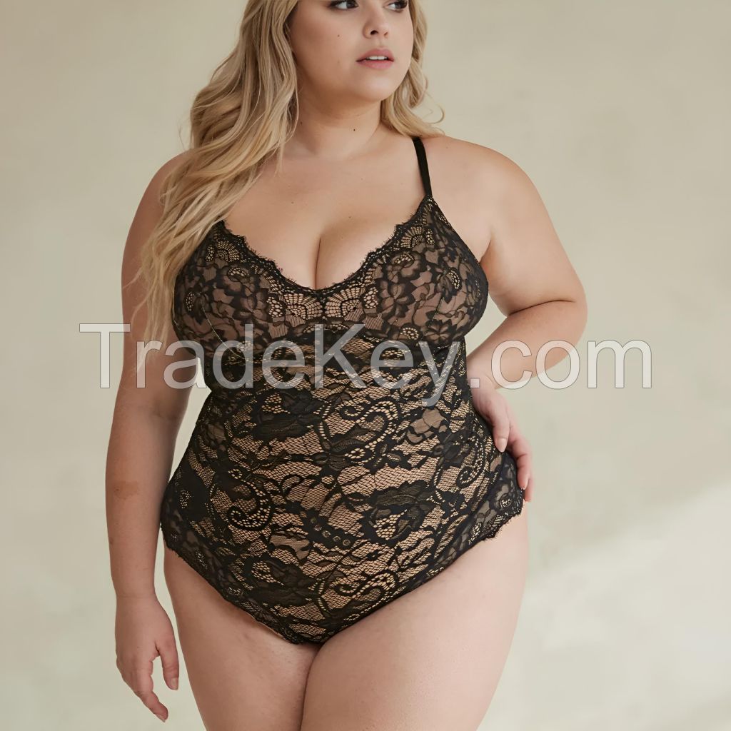 Shaping Lace Shapewear Bodysuit - Factory Outlet - In Stock