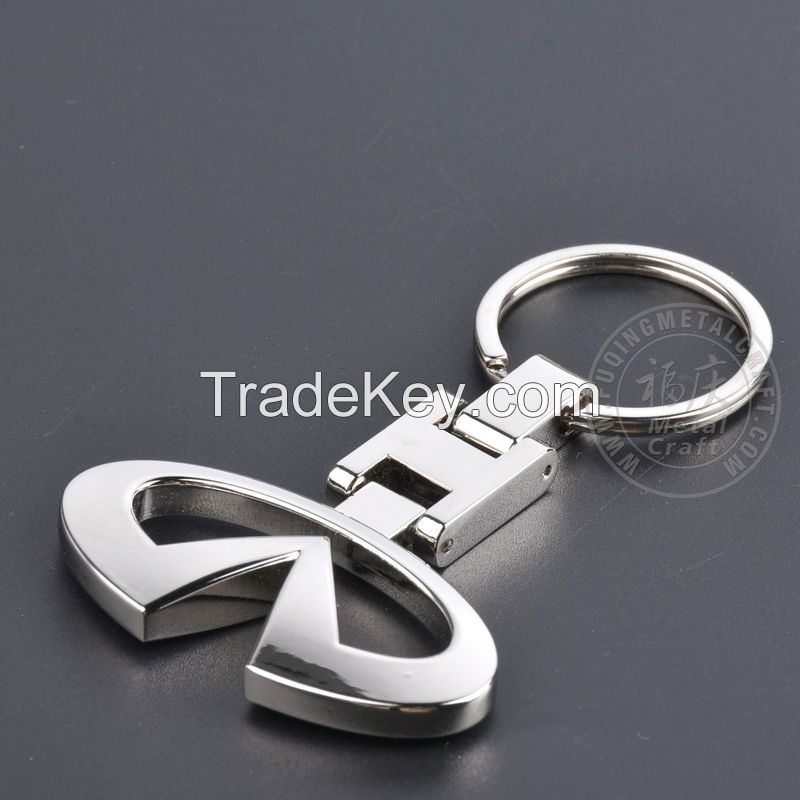 Tool Accessories Car Ear Thick Ring Customized Metal Crafts Key Holder Skateboard Fashion Design Gift China Wholesale Keychain