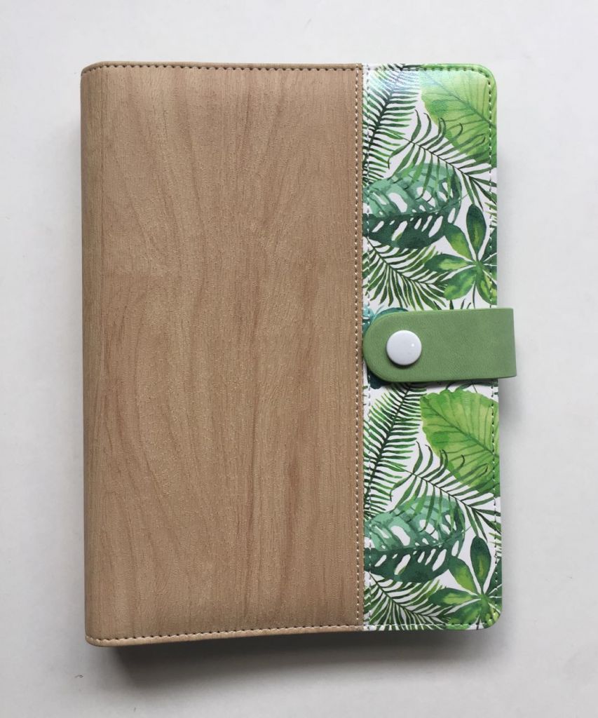 functional writing notebook with card slot and pocket from manufacturer