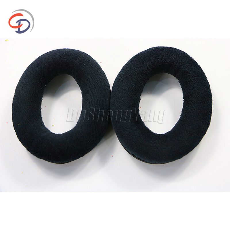 Custom wholesale leather Replacement headphone pad cushions for QC15 black