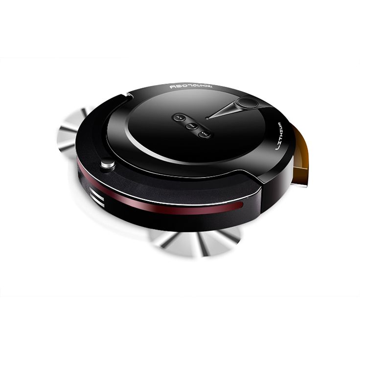 Home Cleaning Anti-Fulling Low Working Noise Smart Dry And Wet Robot Vacuum Cleaner With Water Tank
