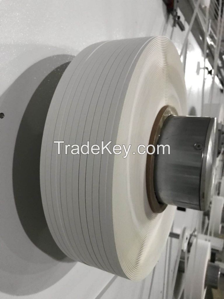 Paper tape rewinding machine